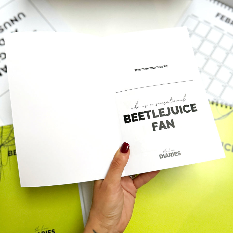 Beetlejuice Journal