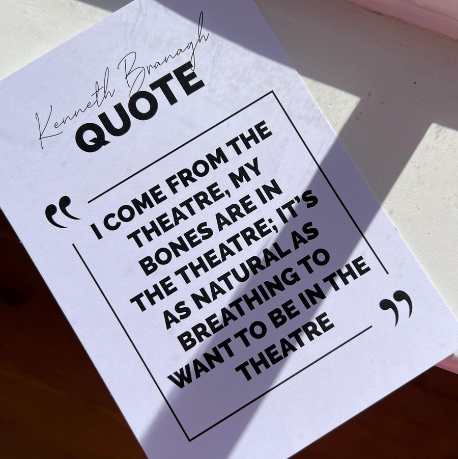 Kenneth Branagh Wall Quote